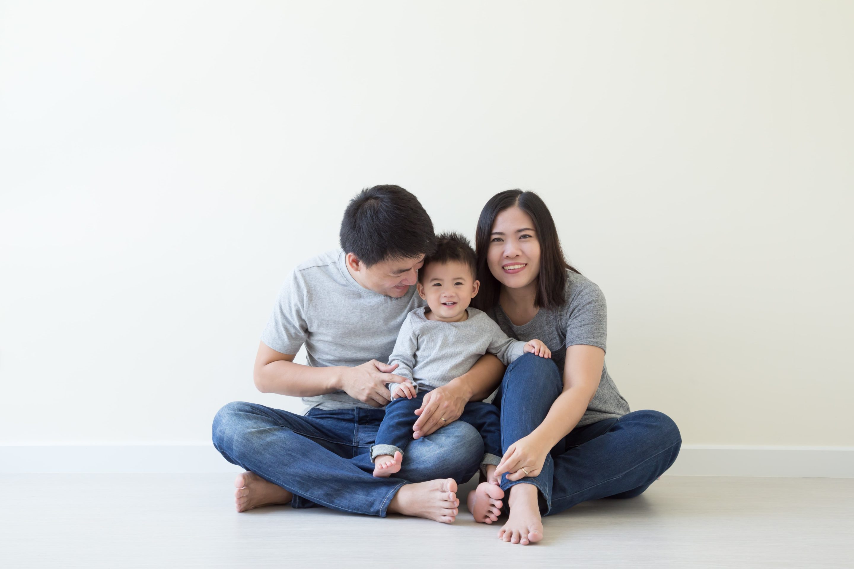 VEVS Global - Happy family Family smiling after being guided through the comprehensive list of documents the Australian Government requires for partner and family visas
